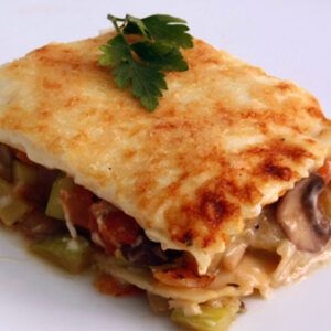 Lasaña de verduras