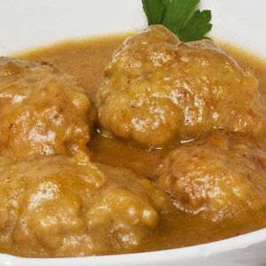 Albóndigas en salsa