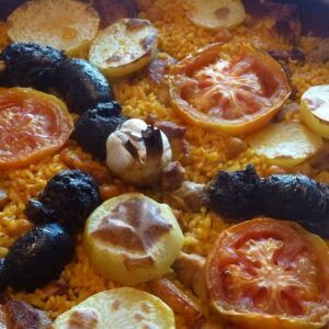 Arroz al horno