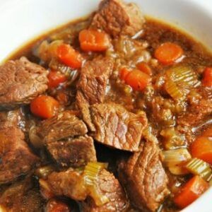 Guisado de ternera