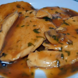 Pechuga en salsa